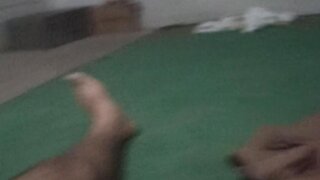 Feeling so horny: big black cock solo masturbation and cumming