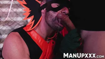 Marco Lorenzo dominates and face fucks bound Gio Carrera