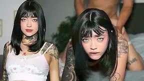 Mexican Goth Girl Gets Sex Therapy