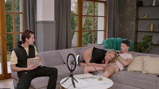 Spanking and teasing with a MILF who prefers hard dicks