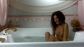 Sexy Brunette Virgin Koromislo With Thomas Stone