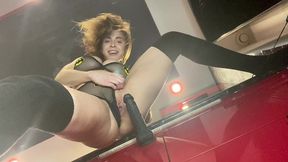 update #504 (may 25, 2020) bery hot? view from the bottom? fucking my pussy with big black dildo???