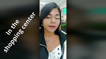 TS Angelique - Pee compilation