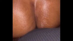 Fresh out the shower AMATEUR COUPLE doggystyle backshots butt smacking anal