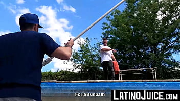 LatinoJuice.com - Liam Cox &amp_ Luke Ryder - Muscular Luke Ryder gobbleed by Liam Cox craving mouth