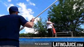 LatinoJuice.com - Liam Cox &amp_ Luke Ryder - Muscular Luke Ryder gobbleed by Liam Cox craving mouth