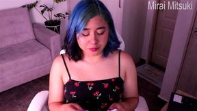 Mucus bath with pussy fluids