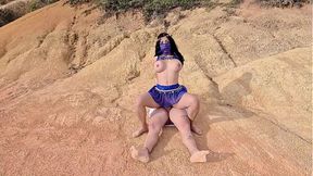 In the desert I meet a big-ass exotic dancer and fuck her like a whore outdoors � Aaroon Mush & Alejandra Palacios