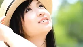 Seductive Asian Beauty Strips Off Publicly For Hot Action