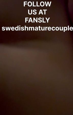Swedish curvy milf with big lovely rear gets cock from behind with semen squirting on the buttocks