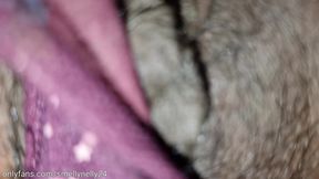 hunk CLEANED My CREAMY PUSSY and STINKY ASSHOLE
