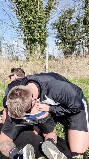 Fucking My Chav Step Brother Bareback Outdoors in Woods