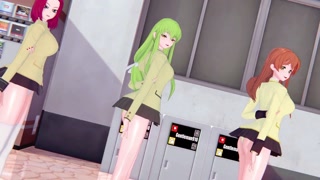 【KKS／MMD】"Brave Girls - Chi Mat Ba Ram" 紅月カレン C.C. シャーリー【コードギアス】