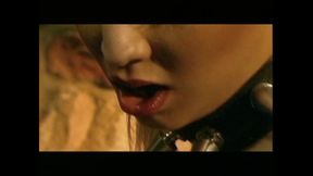 Vintage Porn with Sexy MILF in Latex Underwear Fucked and Cumshot on Feet by Big Cock