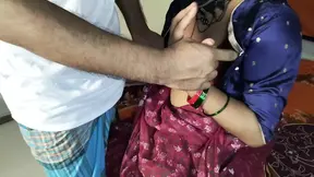 Bangladeshi Real Housewife Fucking  Male Maid at Home