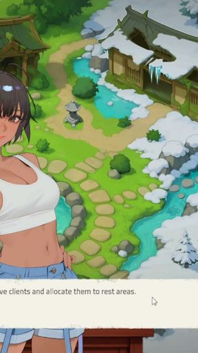 Monster Girls Onsen, We Are Transported to a World Full of Yokais, Scene Compilation Part 1   Clip 2