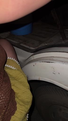 Real Wife Sex with Random Truck Driver on Highway