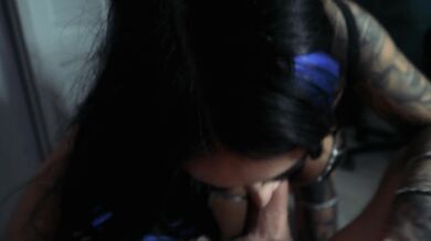 Hard fucked asian bdsm girlfriend creampie big tits ass after festival