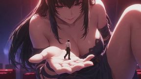 Tiny in My Palm — Goddess Amelia Giantess Shrinking