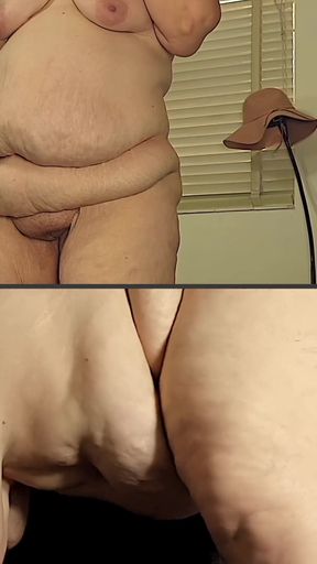 Jamdown26 - Big fat ass white hijab woman in her wildest porn video shaking her phat juicy booty on black man cock   Clip 1