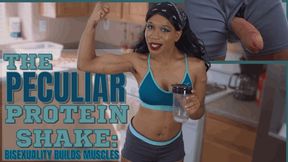 The Peculiar Protein Shake: BISEXUALITY BUILDS MUSCLE WITH CONVINCED COCK SUCKING IN 1080