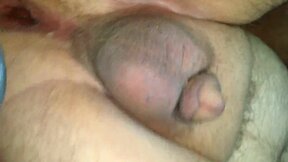 Prostate milking, anal gape and cumshot