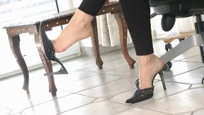 ElegantHouseShoesDangling (MP4)