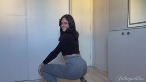 Dominant Gym Goddess Uses You as Her Squat Rack