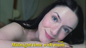Midnight passion with step-mom