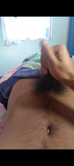 Masterbating myself and cum myself