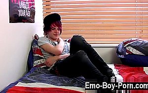 Hot gay scene watching them bounce around as he wanks