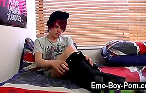 Hot gay scene watching them bounce around as he wanks