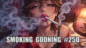 Smoking Gooning #25D: Surrender to Endless Smoke (Animated, Music, Text)