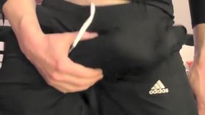 Thick Cum On Adidas Pants