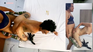 woman fucks her husband anally | ass licking pegging #89 part 2