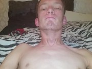 Very horny teen cums inside his mouth and then slowly spits it out