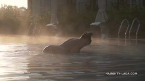 Shows Her Wonderful Buttocks - Naughty Lada