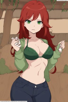 Farm Girl Striptease