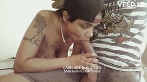 RIANNA DIKES BLOW JOB COSPLAY HAT BBC SUCK SWALLOW CUM SHOT