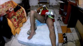 Man in deep night