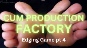 CUM PRODUCTION FACTORY: Edging Game pt 4