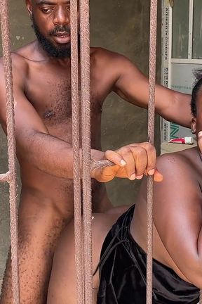 Came to Visit Me in Prison End up Fucking Me