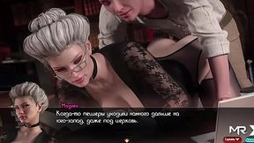 Library Pussy Feast with Mature Treasure Nadia E3