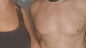 Eating your own semen in Orgasm Control