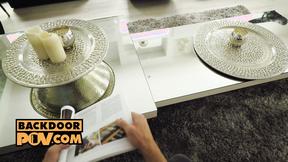 POV - Secret ass pumping with Elena Lux