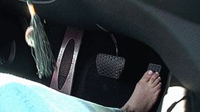 Barefoot driving (1920x1080 FULL HD) MP4