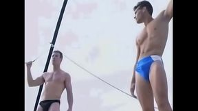 Gay friends meet hot stranger