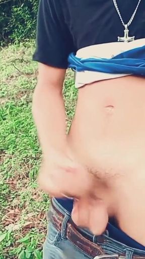Masturbating Outdoors