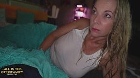 Soaked Stepmom Kymber Leigh Fucking Wet and Wild in the Storm