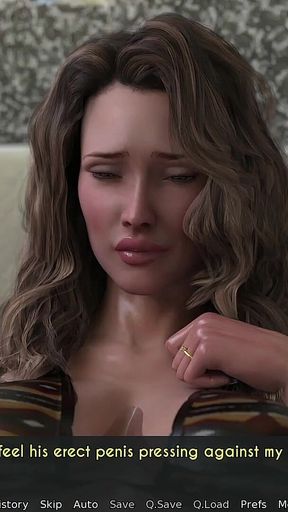 A Wife and Stepmother Awam Main Edition #8 Shopping Boobs Show